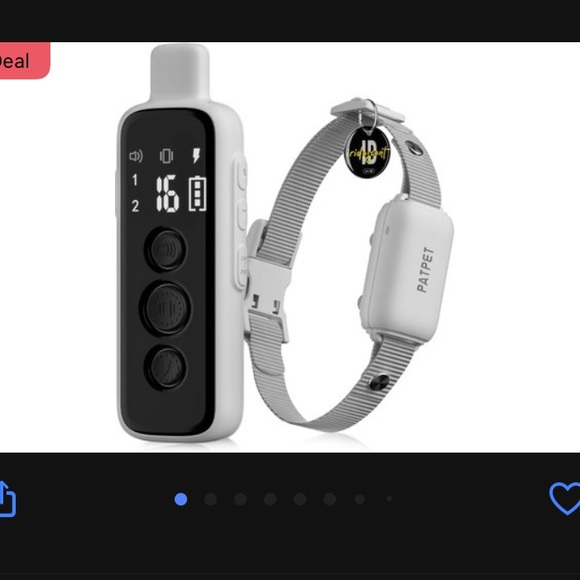 PAT PET REMOTE TRAINING COLLAR - GRAY - Picture 1 of 8